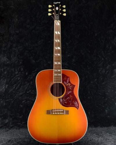 Epiphone Hummingbird All Solid Wood Aged Cherry Sunburst Gloss エレアコ【Webショップ限定】
