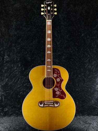 Epiphone J-200 All Solid Wood Aged Natural Antique Gloss エレアコ【Webショップ限定】