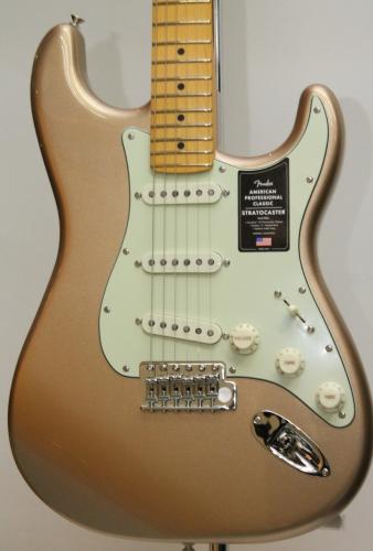 Fender American Professional Classic Stratocaster / Faded Firemist Gold【Made in USA】【新製品】