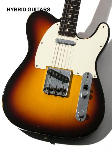 Fender Custom Shop 1959 Telecaster Journeyman Relic 3-Color Sunburst 2016