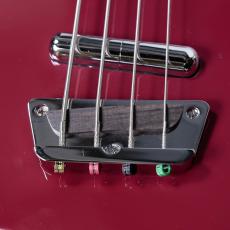 Danelectro RED HOT LONGHORN BASS  - RED -_3