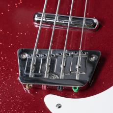 Danelectro '59DC LONG SCALE BASS  - METALFLAKE RED -【2.97kg】【#113045】_3