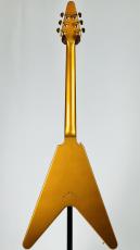 Gibson ~Japan Limited Run~ Flying V Custom w/ Ebony Fingerboard All Double Gold Gloss #CS503681_4