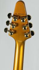 Gibson ~Japan Limited Run~ Flying V Custom w/ Ebony Fingerboard All Double Gold Gloss #CS503681_8