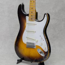 Nacho Guitars Mid 50s Contour Body #5024 Heavy Aging Sunburst Medium Soft V Neck_5