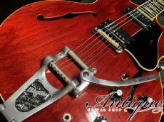 Gibson ES-335TDC 1967年製 Vivid Cherry Red /Black Jacaranda FB w/Factory Bigsby "Full Original & Near-Mint"_7