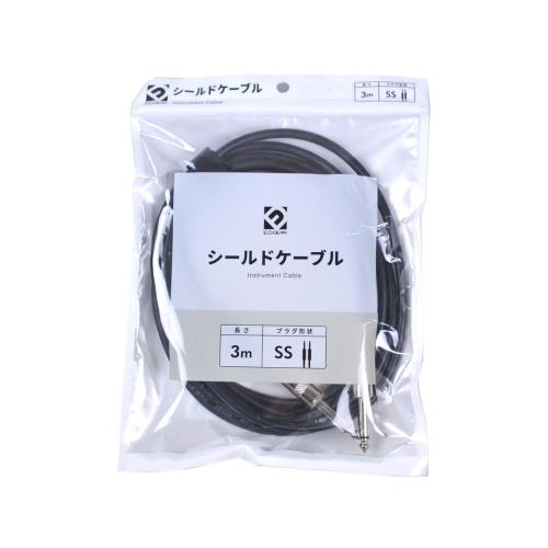 E.D.GEAR EGC-3R/SS 3m ギター用シールドケーブル エレキ・電子楽器対応 S-S