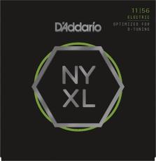 D'addario NYXL1156 11-56 ミディアムトップエクストラヘビーボトムエレキギター弦
