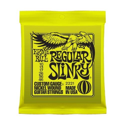 ERNIE BALL 2221 10-46 レギュラースリンキーエレキギター弦