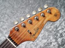 Fender Custom Shop MBS 60's Stratocaster Heavy Relic by Dale Wilson / Green Gold Patina Over 3-Tone Sunburst [3.38kg]_4