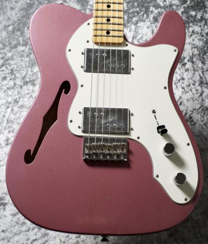 Fender Custom Shop Master Built 1972 Telecaster Thinline Jouneyman Relic / Burgundy Mist Metallic Ron Thorn [2020年製]