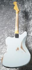 Fender Custom Shop 1962 Jaguar Heavy Relic / Sonic Blue Over Olympic White [3.91kg]_8