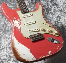 Fender Custom Shop 1960 Stratocaster Heavy Relic Aged Fiesta Red/Olympic White [3.58kg]【オーダーモデル】