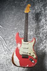 Fender Custom Shop 1960 Stratocaster Heavy Relic Aged Fiesta Red/Olympic White [3.58kg]【オーダーモデル】_3