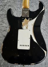 Fender Custom Shop 1960 Stratocaster Super Heavy Relic Aged Black/Olympic White [3.60kg]【オーダーモデル】_8
