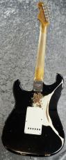 Fender Custom Shop 1960 Stratocaster Super Heavy Relic Aged Black/Olympic White [3.64kg]【オーダーモデル】_8