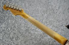 Fender Custom Shop 1960 Stratocaster Super Heavy Relic Aged Black/Olympic White [3.64kg]【オーダーモデル】_9