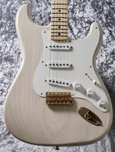 Fender Custom Shop 1955 Stratocaster Closet Classic with Gold NOS Hardware / Aged White Blonde 【3.62kg】