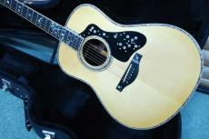 YAMAHA LL-120MS Custom / Abalone Head Trim and SADA Inlay・Abalone Trim and Rosette・Engelmann Spruce Top・Side Jacaranda and Back Jacaranda and Ebony 3P・Honduras Mahogany and Ebony 5p Neck【With Original Hard C_2
