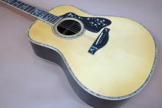 YAMAHA LL-120MS Custom / Abalone Head Trim and SADA Inlay・Abalone Trim and Rosette・Engelmann Spruce Top・Side Jacaranda and Back Jacaranda and Ebony 3P・Honduras Mahogany and Ebony 5p Neck【With Original Hard C_3