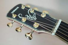 YAMAHA LL-120MS Custom / Abalone Head Trim and SADA Inlay・Abalone Trim and Rosette・Engelmann Spruce Top・Side Jacaranda and Back Jacaranda and Ebony 3P・Honduras Mahogany and Ebony 5p Neck【With Original Hard C_8