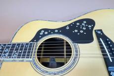 YAMAHA LL-120MS Custom / Abalone Head Trim and SADA Inlay・Abalone Trim and Rosette・Engelmann Spruce Top・Side Jacaranda and Back Jacaranda and Ebony 3P・Honduras Mahogany and Ebony 5p Neck【With Original Hard C_12