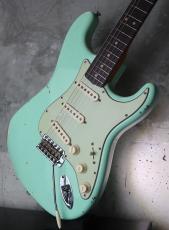 Fender Custom Shop  '63 Stratocaster / Limited Edition Super Faded Aged / Surf Green_8