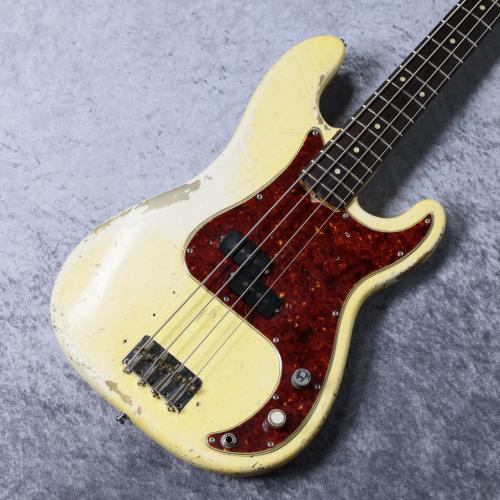 Fender 1965 Precision Bass " Custom Color " - Olympic White -