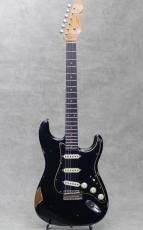 Fender Custom Shop 2017 LTD Black Roasted Dual-Mag Stratocaster Relic / 2022_2