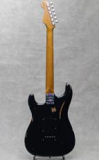 Fender Custom Shop 2017 LTD Black Roasted Dual-Mag Stratocaster Relic / 2022_4