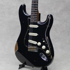 Fender Custom Shop 2017 LTD Black Roasted Dual-Mag Stratocaster Relic / 2022_5