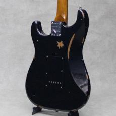Fender Custom Shop 2017 LTD Black Roasted Dual-Mag Stratocaster Relic / 2022_6