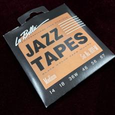 La Bella 800M Black Jazz Tapes - Medium 14-67