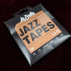 La Bella 800L Black Jazz Tapes - Light 12-56