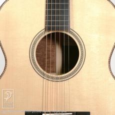 Santa Cruz OM Grand Quilted Sapele_14