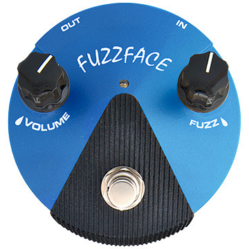 Jim Dunlop FFM1 BLU SILICON FUZZ FACE MIN