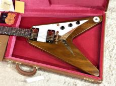 Gibson Gibson Custom Shop 1958 Mahogany Flying V Antique Natural VOS s/n 851282【3.05kg】_3