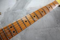 Fender Custom Shop '69 Stratocaster Heavy Relic Reverse Headstock / Aged Canary Yellow_4