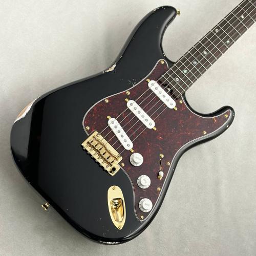infinite Trad Fullsize ST Medium Aged ~Solid Black~ #2253 ≒3.57kg【極杢ネック】