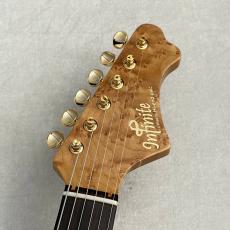 infinite Trad Fullsize ST Medium Aged ~Solid Black~ #2253 ≒3.57kg【極杢ネック】_5