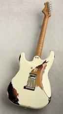 infinite Trad Fullsize ST Multi Layer ~Antique White on 3TS~ #2244 ≒3.64kg【極杢ネック!】【ハカランダ指板】_6