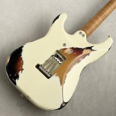 infinite Trad Fullsize ST Multi Layer ~Antique White on 3TS~ #2244 ≒3.64kg【極杢ネック!】【ハカランダ指板】_7