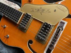 Gretsch G6120T-59 VS Vintage Select Edition '59 Chet Atkins (#JT20124821) Western Orange Stain_5