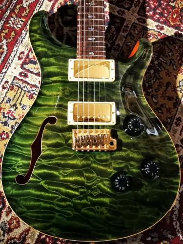 Paul Reed Smith [PRS] 【極上ワンピースキルトメイプル】Private Stock Semi Hollow #2370 -Malachite Green- 2009年製【USED】