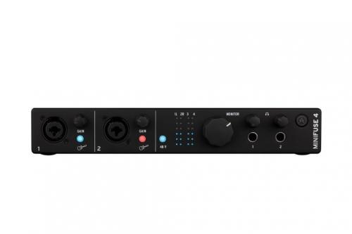 Arturia MINIFUSE 4 BK【2022年11月27日 発売予定 ご予約受付中】