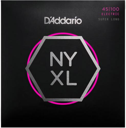 D'addario NYXL45100SL ニッケル 45-100 レギュラーライト Super Longスーパーロングスケール エレキベース弦