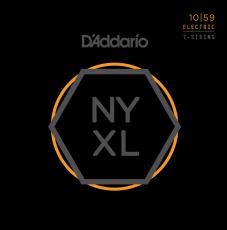 D'addario NYXL1059 10-59 7-String レギュラーライト7弦エレキギター弦
