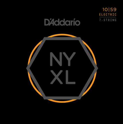 D'addario NYXL1059 10-59 7-String レギュラーライト7弦エレキギター弦