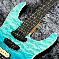 Charvel Pro-Mod Plus Dinky DK24 HSS 2PT EB QM Blue Curaçao【2026 NEWモデル】_4