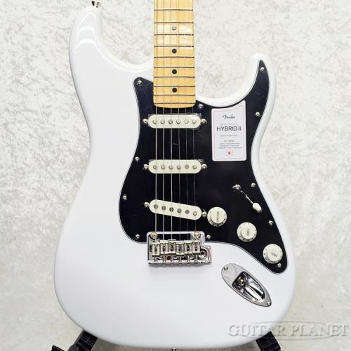 Fender Made In Japan Hybrid II Stratocaster -Arctic White/Maple-【JD26004767】【3.34kg】